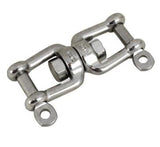 Sea Dog 182312-1 Boat Marine 316 Stainless Steel 1/2" Jaw and Jaw Swivel