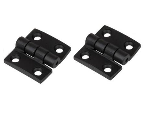 Sea Dog 202580-1 Boat Marine Black Nylon 1-1/2" X 1-3/8" Butt Hinge 2-Pack