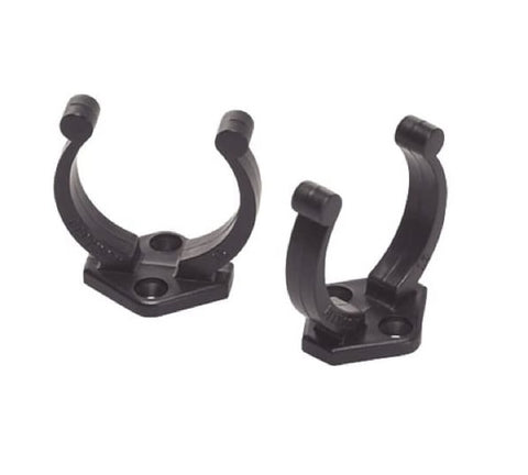 Beckson CLP-1-3/4 Boat Marine 1-5/8" - 1-7/8" Black Plastic Clipper Clip PR 1-3/4" BLK 2-Pack - Second Wind Sales