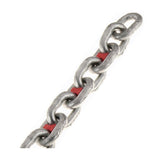 Osculati 0150006RO Chain Rainbow Boat Marine 6mm (1/4") Red Chain Marker 14-Pack