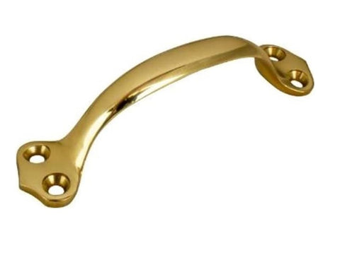 Sea Dog 222346-1 Boat Marine Brass 4” Deluxe Lift Handle