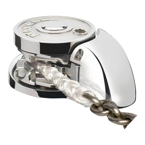 Maxwell RC121012VEDC P104571 RC12-10 12V EDC Low Profile 3/8" Chain Vertical Windlass Anchor Winch