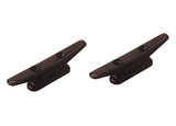 Sea Dog 043030-1 043030BLK Boat Marine Black Nylon 3” Open Base Cleat 2-Pack