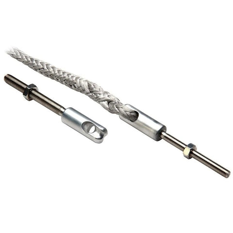 C Sherman Johnson 20-62 Boat Sailboat Marine 1/4"-28 X 2-1/2" RH Splice Eye w/ Threaded Stud