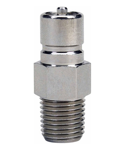 Moeller 033491-10 07372 Nissan/Tohatsu Chrome Plated Brass 1/4" NPT Male Tank Fuel Connector