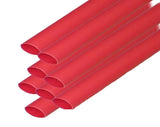 Ancor 302624 Marine Grade Red 3/16" X 12" Adhesive Lined Heat Shrink Tubing 8-Pack