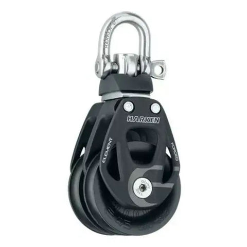 Harken 6238 Boat Sailboat Marine 45mm Aluminum Element Double Block with Swivel