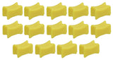 Osculati 0150006GI Chain Rainbow Boat Marine 6mm (1/4") Yellow Chain Marker 14-Pack