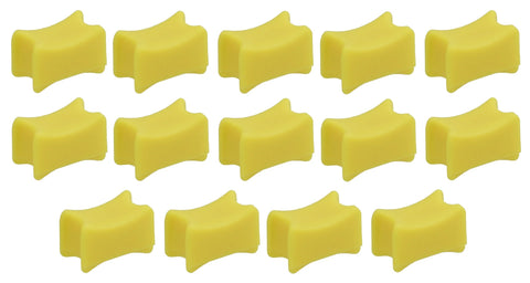 Osculati 0150006GI Chain Rainbow Boat Marine 6mm (1/4") Yellow Chain Marker 14-Pack