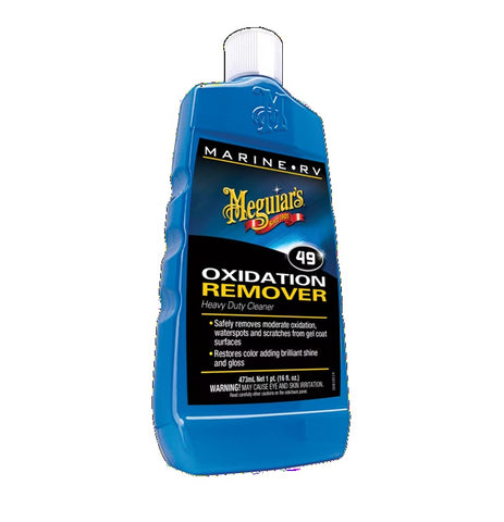 Meguiar's M4916 Marine RV 49 Heavy Duty Cleaner 16oz Liquid Oxidation Remover