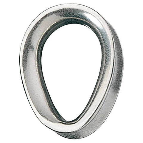 Ronstan RF2182 Sailboat 316 Stainless Steel 3/16" Sailmaker Rope and Wire Rope Thimble - Second Wind Sales