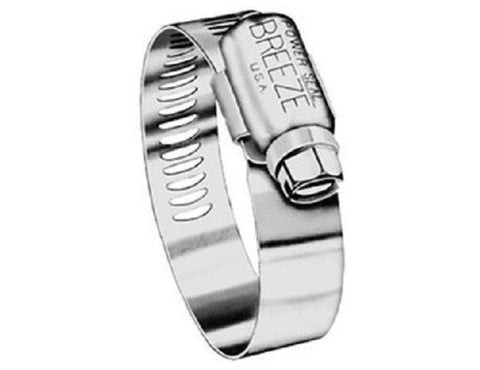 Breeze 63152 Power Seal SAE 152 7-1/8" to 10" Stainless Steel Hose Clamp
