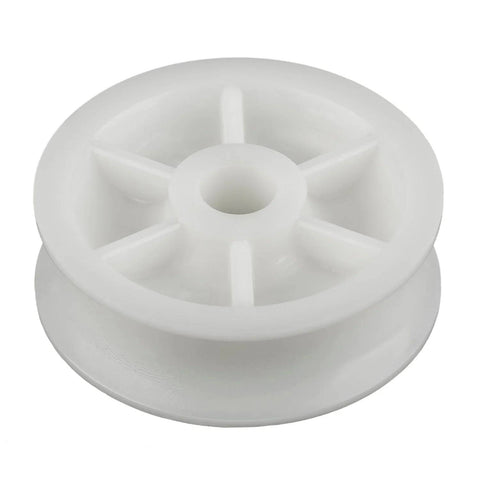 Schaefer 62-019 Boat Sailboat Marine 2-3/8" O.D. X 7/16" I.D. White Delrin Sheave