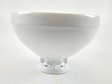 Raritan 1237W Cricket Boat Marine Compact White Porcelain China Toilet Bowl