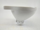 Raritan 1237W Cricket Boat Marine Compact White Porcelain China Toilet Bowl
