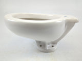 Groco 4985-0 Boat Marine Type K K-H  COMPACT White Porcelain China Toilet Bowl - Second Wind Sales