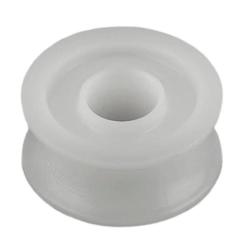 Schaefer 62-020-01 Boat Sailboat Marine 3/4" O.D. X 1/4" I.D. White Delrin Sheave