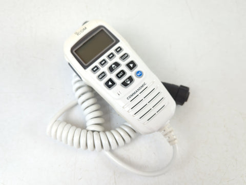 iCom HM-195SW HM-195W COMMANDMICIV Boat Marine Class D DSC VHF Radio Remote Control Microphone