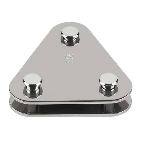 Schaefer 84-46 Boat Sailboat Marine 3/8" - 3/16" Pin Triangle Plate - Second Wind Sales