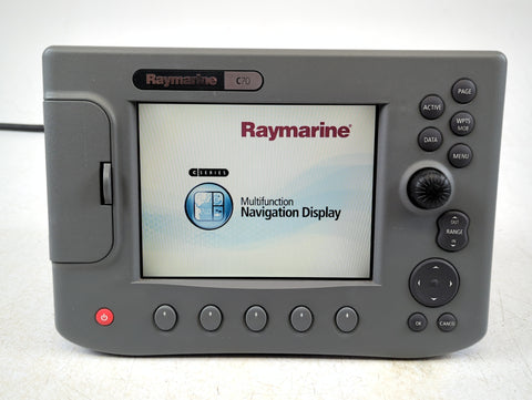 Raymarine C70 E02018 GPS Fishfinder Radar Chartplotter 7" LCD MFD Display - Second Wind Sales