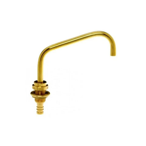 Fynspray WS-66B Boat Marine Brass Foot Pump Angled Swiveling Galley Spouts - Second Wind Sales