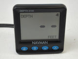 NAVMAN DEPTH 3100 Series Boat Marine NMEA 0183 4" Digital LCD Depth Display