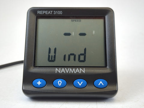 NAVMAN REPEAT 3100 Boat Marine Speed Depth Temperature Digital Repeater Display