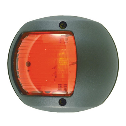 Perko 0170BP012V Boat Marine European Style Vertical Mount Red Port Side Navigation Light