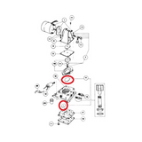 Jabsco 44823-0000 Boat Marine Model 36975 Water Pump Inlet / Outlet Flapper Valve Kit