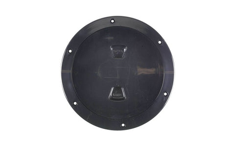 West Marine 11743010 C13101WM Boat Marine Smooth Black 4" Screw-In Deck Plate