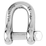 Wichard 1403 Boat Sailboat Marine 316 Stainless Steel 1/4" Captive Pin D Shackle