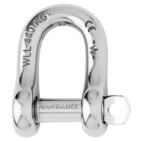 Wichard 1403 Boat Sailboat Marine 316 Stainless Steel 1/4" Captive Pin D Shackle