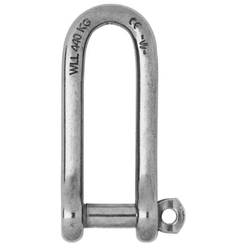 Wichard 1415 Boat Sailboat Marine 316 Stainless Steel 13/32" Captive Pin Long D Shackle