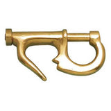 Suncor B0169-0001 Boat Sailboat Marine Polished Bronze 2.13” Jib Hank SeaFit 115238 - Second Wind Sales