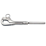 Suncor S0162-A013 316 Stainless Steel 1/2" X 1/4" Wire Pelican Hook with Swage Stud