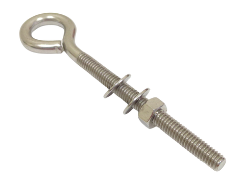 DECKMATE 14634 Boat Marine Stainless Steel 5/16”-18 X 4" Screw Eye Bolt