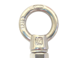 QMH 307S-A-660 Boat Marine 316 Stainless Steel 1/4" X 2-5/16" Shoulder Eye Bolt