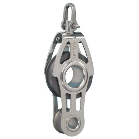 Garhauer 25-01 US Marine Sailboat Stainless Steel 2” Fiddle Block with Shackle 25-01-US 25-01US