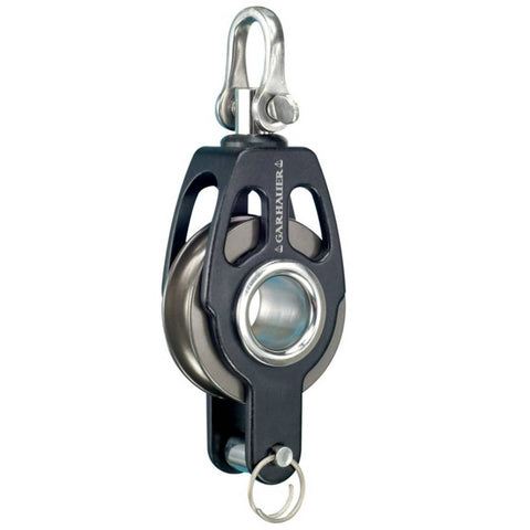 Garhauer 25-14 UB Marine Sailboat Unibody 2" Single Block with Becket and Shackle 25-14-UB 25-14UB