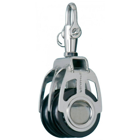 Garhauer 25-17 US Marine Sailboat Stainless Steel 2” Double Block with Shackle 25-17-US 25-17US