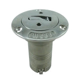 Marine Hardware SSDF66124-TC Boat Marine 316 Stainless Steel 1-1/2" Toggle Cap Diesel Deck Fill