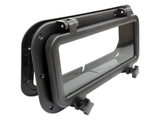 SeaFlo SFPP2-04 Boat Marine 7-3/4" X 15-3/4" Black Rectangular Opening Portlight