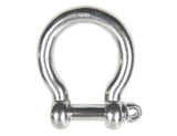 QMH 370S-13 Boat Marine 316 Stainless Steel 1/2" (13mm) Screw Pin Bow Shackle