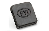 PYI CJ12.25 Black 1/2" Hose Clamp Cover Cap End Guard Jacket 25-Pack