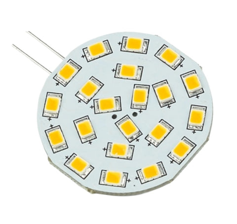 Imtra ILSPG4-21W-B Corona G4 Side Pin 21 SMD 12V/24V Warm White LED Light Bulb