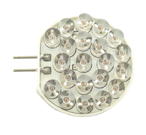 Imtra ILG4-21LED24VR Corona G4 Side-Pin 21 SMD 12V/24V RED LED Light Bulb ILSPG4-21R-B