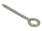 QMH 3193S-0675 Boat Marine Stainless Steel 1/4" X 3" Lag Screw Eye Bolt