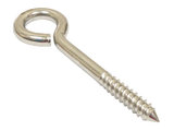 QMH 3193S-13100 Boat Marine Stainless Steel 1/2" X 4” Lag Screw Eye Bolt