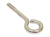 QMH 3193S-13100 Boat Marine Stainless Steel 1/2" X 4” Lag Screw Eye Bolt