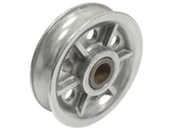 QMH 3130S-75-A Boat Marine 1/2" X 3" Stainless Steel Sheave with Brass Bushing